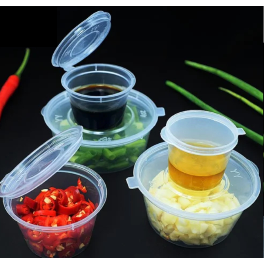 Hộp đựng nước chấm nắp liền (50cái/1túi)
