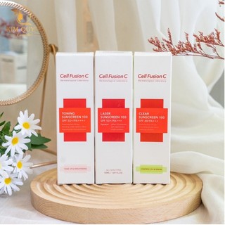 Kem chống nắng Cell Fusion C Laser Clear - Toning Sunscreen 100 SPF50+/PA+++