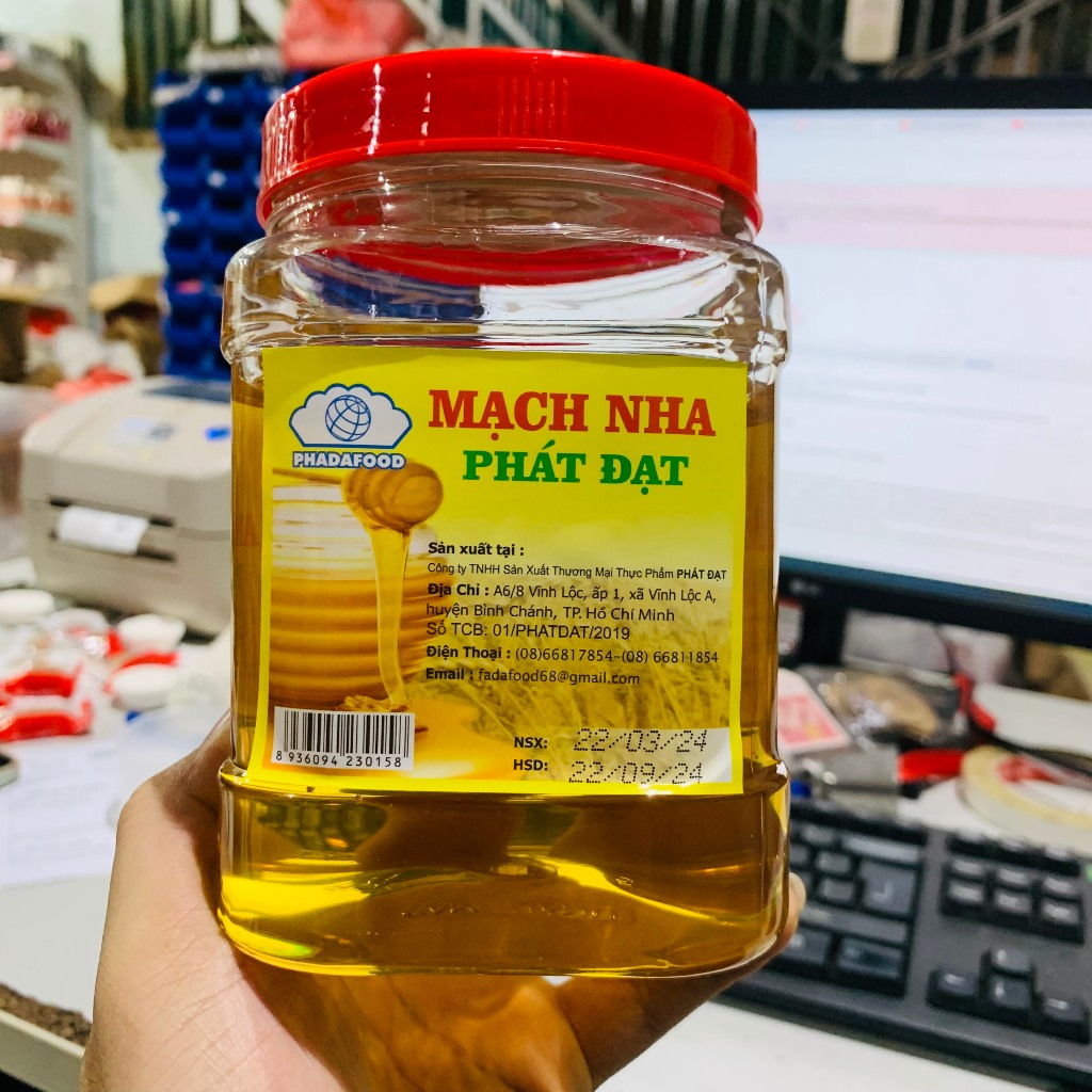 Mạch nha vàng Phát Đạt 1kg