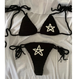 Star check BIKINI len móc handmade mang đi biển, chụp ảnh