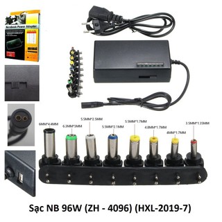 Sạc màn hình laptop đa năng 8 đầu - Adapter đa năng Laptop và Màn hình LCD