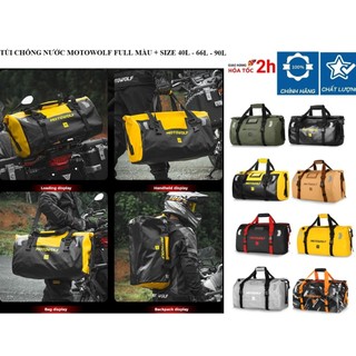 Túi chống nước MOTOWOLF MDL0717 - túi chống thấm nước tuyệt đối- Full Màu- full size 40L-66L-90L