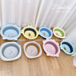 Chậu rửa mặt gấp gọn cho bé đồ sơ sinh cao cấp siêu tiện lợi