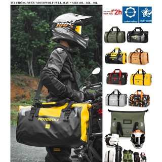 Túi chống nước MOTOWOLF MDL0717 - túi chống thấm nước tuyệt đối- Full Màu- full size 40L-66L-90L