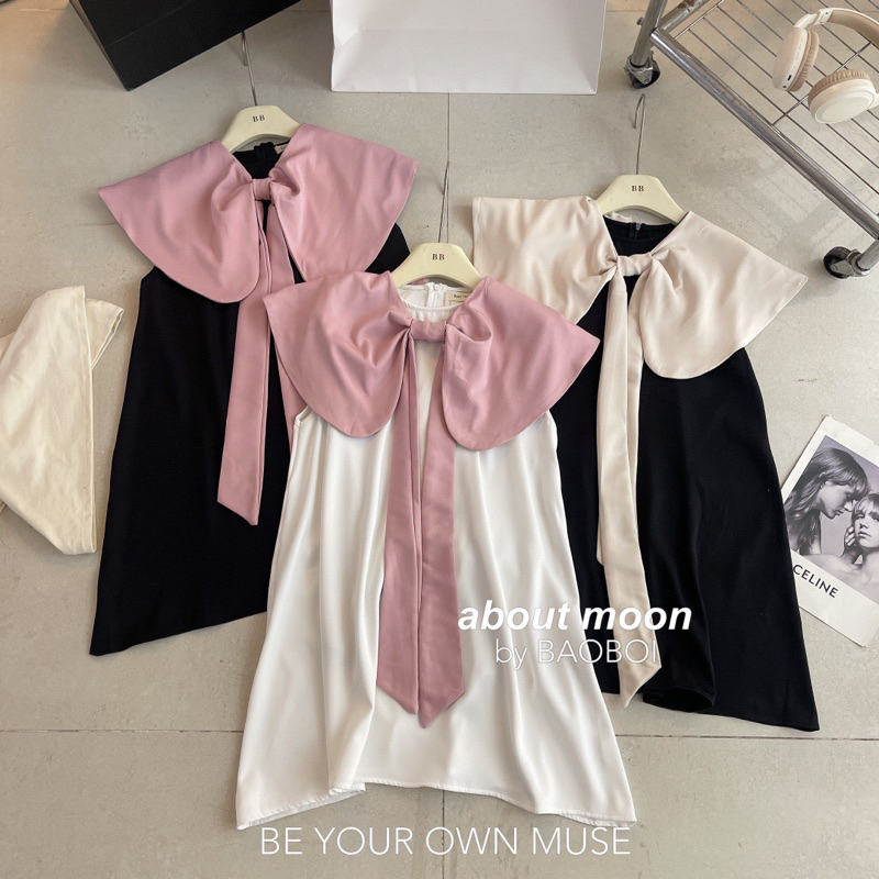 Đầm babydol nơ ngực🎀