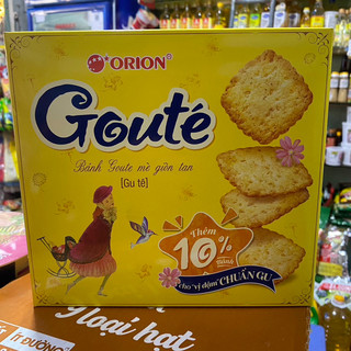 Bánh goute mè giòn tan hộp 8 cái và hộp 4 cái