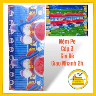 Nệm pe gấp 3 1m x 2m x 3cm - tiện lợi, tiết kiệm không gian, giá rẻ, giao hàng nhanh