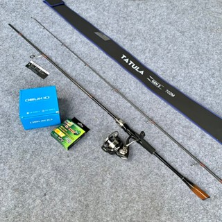 Combo lure máy đứng cần Monster Tatula Gen 2 độ cứng M - máy câu DA 3000 II - Dây Dù Pe X4 - Bộ câu cá