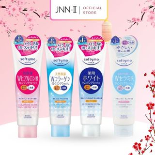 Sữa rửa mặt Kose Softymo Cleansing Foam Nhật Bản sạch sâu cấp ẩm cho da khô da dầu mụn 190g 60g | Jnn2.vn