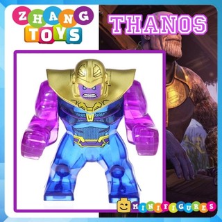 Đồ chơi Xếp hình Thanos Crystal trong suốt Avengers Infinity War Vũ trụ Marvel Minifigures Xinh EG127