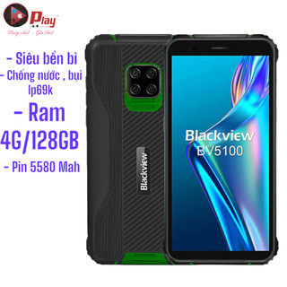  Điện Thoại Blackview BV5100 2 sim  pin 5580 mAh pin siêu trâu  va đập thoải mái  Playmobile 