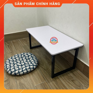Bàn làm việc ngồi bệt tiện ích size lớn 50x80 chân gấp gọn siêu cứng