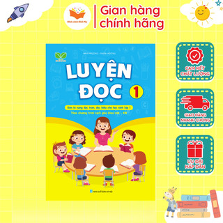 Sách - Luyện Đọc Lớp 1 - Chương Trình Học Mới Kết Nối Tri Thức Với Cuộc Sống (1 cuốn)