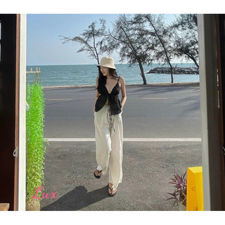 Set áo hai dây quần dài
