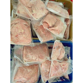 Vú heo tươi cắt lát