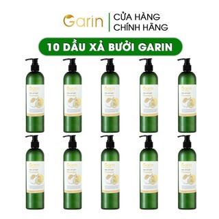Combo 10 chai dầu xả bưởi suôn mượt tóc pomelo Garin 300ml kích mọc tóc hết rụng dưỡng tóc chắc khỏe