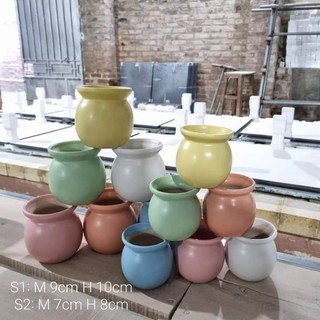 Chậu Sứ Bát Tràng Giá Sỉ ( Giao Màu Ngẫu nhiên)