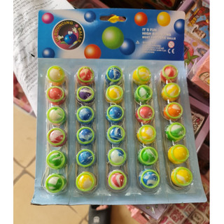 Vỉ 30 quả bi nảy yoyo loại có dây