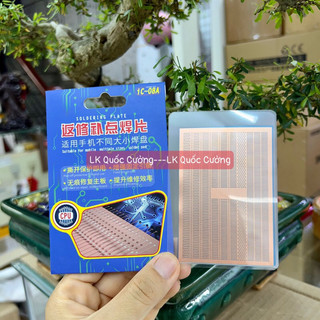 Nòng nọc câu mạch, 2000 điểm đồng size to nhỏ khác nhau, thay thế chân mạch bị đứt trên main-ic