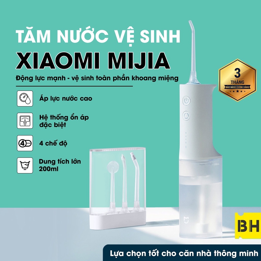 Máy Tăm Nước Xiaomi MEO701/ MEO703 Vệ Sinh Răng Miệng 4 Chế Độ Làm Việc Khác Nhau