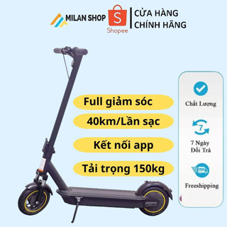 Xe Scooter Điện Ninebot  MaxG30 Full Giảm Sóc Kết Nối App Thông Minh 50km/lần sạc