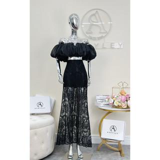 Set váy ren trễ vai 𝐀𝐒𝐇𝐘𝐋𝐄𝐘