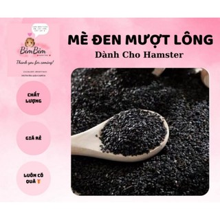 Mè đen thức ăn cho hamster, thú nhỏ giúp mượt lông, ngừa tiêu chảy