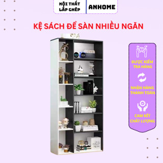  Kệ Sách Để Sàn Nhiều Ngăn FREESHIP Kệ Để Sàn Đa Năng Phối Màu Cực Đẹp - Kệ Sách Gỗ Để Sàn Tiện Lợi 