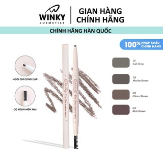 Chì kẻ mày Dearmay The Chic Eyebrow Pencil 0.18g