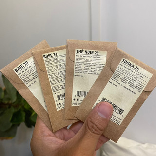   vial   Nước hoa Le Labo các mẫu Baie 19 - Tonka 25 - The Noir 29 - Rose 31 