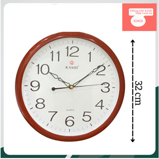 [Siêu KM] ĐỒNG HỒ TREO TƯỜNG KASHI  KIM TRÔI YÊN TĨNH - BẢO HÀNH 2 NĂM
