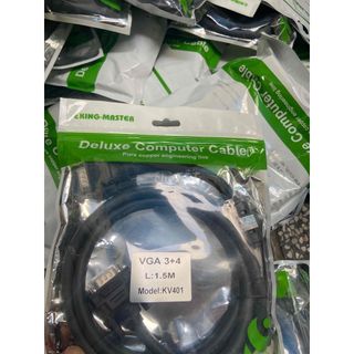 CÁP VGA LCD 3+4 - 1.5M,3M, 5M,10M KINGMASTER,CÓ FREESHIP EXTRA (KV401)