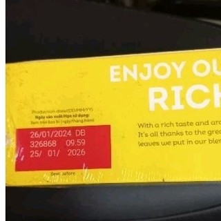 Trà Lipton 100Túi Lọc -Date Mới 2026