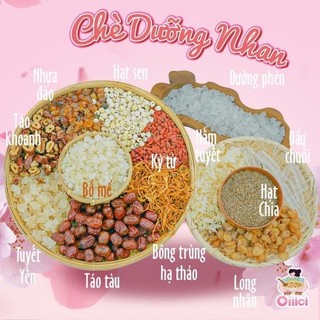 Set chè tuyết yến dưỡng nhan onici nấu được 10 - 12 chén,chè của mẹ bếp onici
