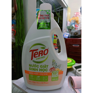 Nước giặt Tero sinh học 2,9kg hương phấn hoa hổ phách