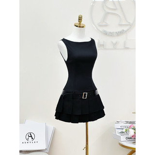 Váy balo tầng kèm belt 𝐀𝐒𝐇𝐘𝐋𝐄𝐘