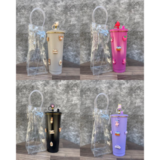 ly giữ nhiệt trơn 750ml kèm ,1 cây cọ rửa+1 ống hút+stiker+1 túi trong đựng cốc y ảnh