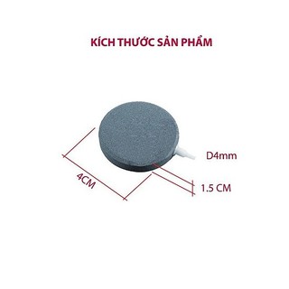 Sủi Oxy đĩa siêu mịn đường kính 4 cm cho hồ cá cảnh