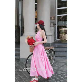 Đầm maxi yếm li eo siêu xinh