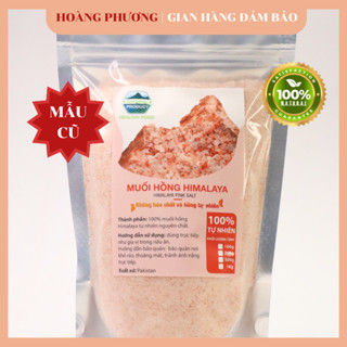 Muối Hồng Himalaya Organic 1kg - 500G - Muối Hồng Himalaya Nấu Ăn Ngâm Chân Giải Độc Dạng Mịn Và Hạt