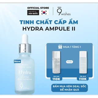 Tinh chất dưỡng ẩm 9 Wishes Hydra Skin Ampule serum 30ml
