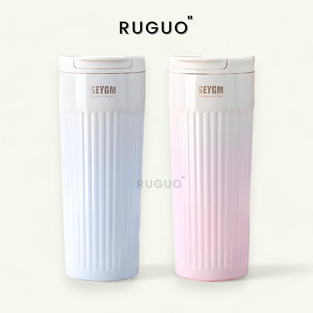 Bình Giữ Nhiệt Khắc Tên SEYGM NẮP GẬP 500ml Inox 304