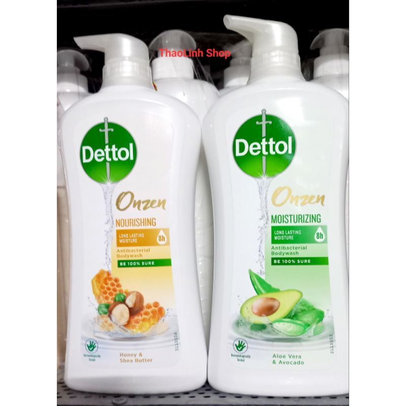 SỮA TẮM DETTOL KHÁNG KHUẨN  VÀ DƯỠNG THỂ – CHAI 950G