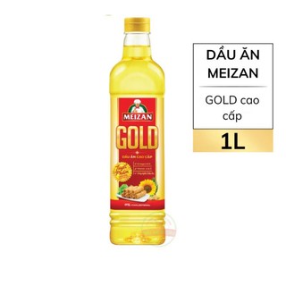 Dầu ăn Meizan Gold chai 1 lít