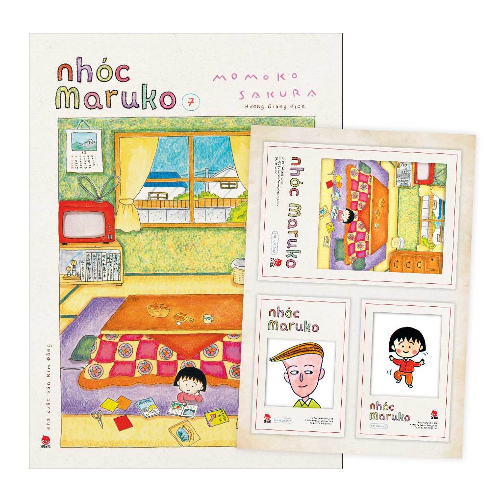 Sách KĐ - Nhóc Maruko Tập 7 [Tặng Kèm Set Polaroid Postcard]