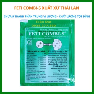 Phân Bón Vi Lượng Thái Lan FETICOMBI 5 (2gr) - Vi lượng fetrilon-combi