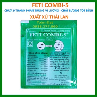 Phân Bón Vi Lượng Thái Lan FETICOMBI-5 Vi Lượng Fetrilon Combi (2g)