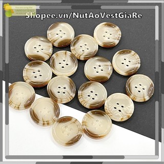 Nút nhựa có vân cho áo vest, size 1.8cm, 2cm, 2.5cm, cúc áo vest siêu đẹp st3