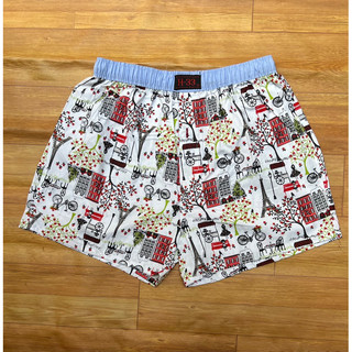 Quần ngủ nam h33 vải kate mềm mịn 5 size