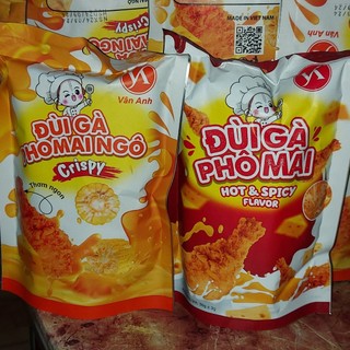 Bánh snack quẩy đùi gà phô mai - đùi gà rong biển - đùi gà phô mai ngô - đùi gà bơ sữa